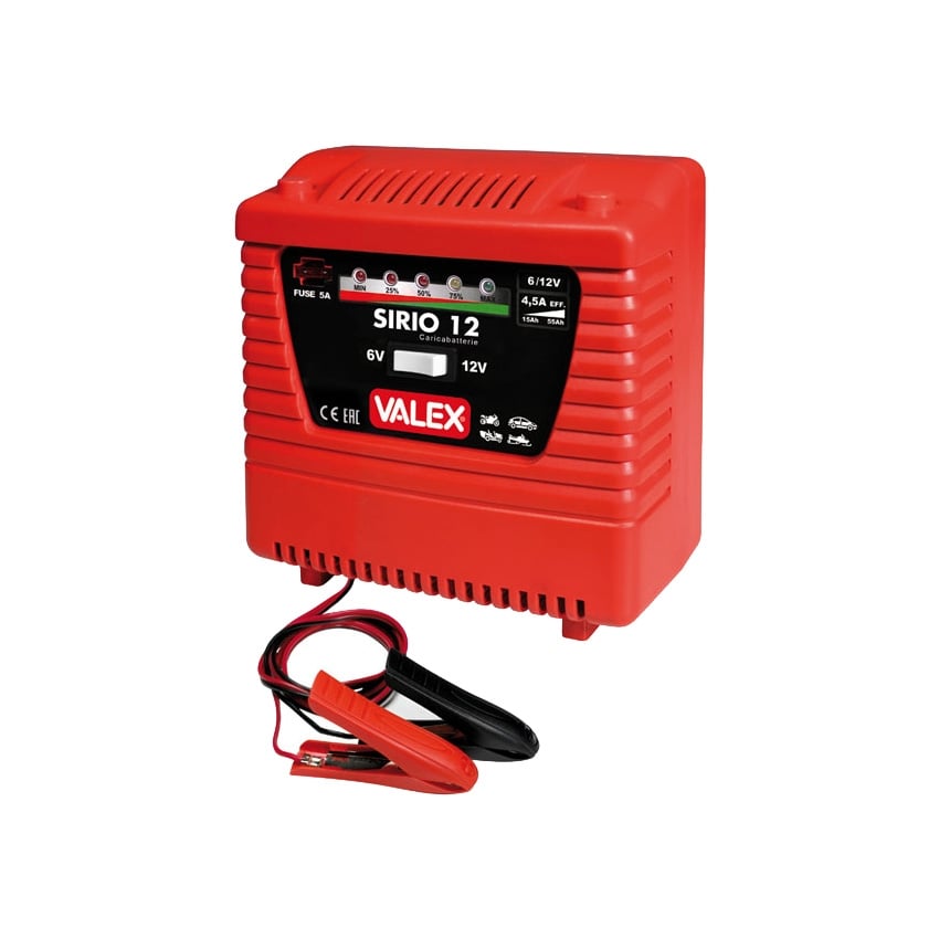 Valex SIRIO 12 - Caricabatterie auto in Offerta