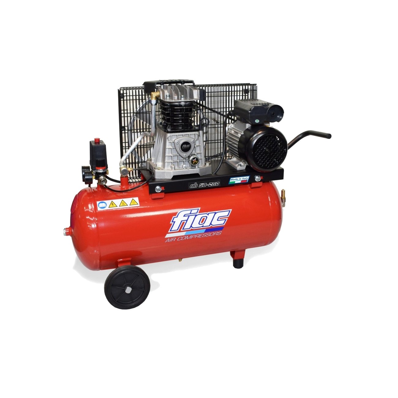 Compressore d'aria 50 Lt Fiac AB 50-268 M trasmissione a cinghia 1