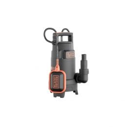 BLACK+DECKER Tauchpumpe BXUP750PTE 750W – Für Klar-/Schmutzwasser, 13.000 L/h, 8 M Förderhöhe, Mit Schwimmerschalter