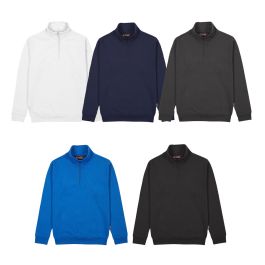 Roly Aneto Felpa Mezza Cerniera R1109 Roly Aneto Felpa Uomo