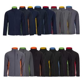VELILLA Gilet Soft Shell Bicolore Mixte - Veste Hydrofuge Respirante Avec Poches Et Bandes Réfléchissantes
