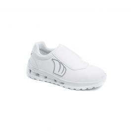 Chaussures De Travail Blanches Lewer Chef S2 SRC - Neuf, Sécurité Antistatique Antidérapante