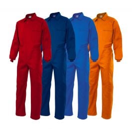 Tuta Da Lavoro Intera Rosso/Marrone - Foto 3