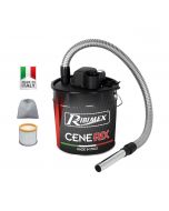 Bidone Aspiracenere Ribimex Cenerix 800W elettrico in offerta a € 39.9