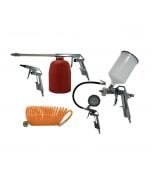 Pistola Sabbiatrice ABAC G-560A Con Serbatoio 1L - Per Compressore, Ugello 6mm, Max 8 Bar