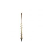 Punta Elicoidale 200mm Punta Elicoidale Per Mototrivella - 200mm, Ghisa, Per Fori In Terreno Trivella A Scoppio - Foto 12