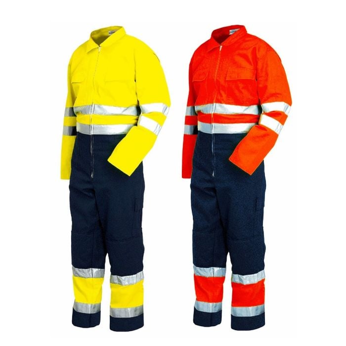 Tuta da lavoro ad alta visibilità bicolore issa, industrial starter 8570 in  offerta a € 59.9