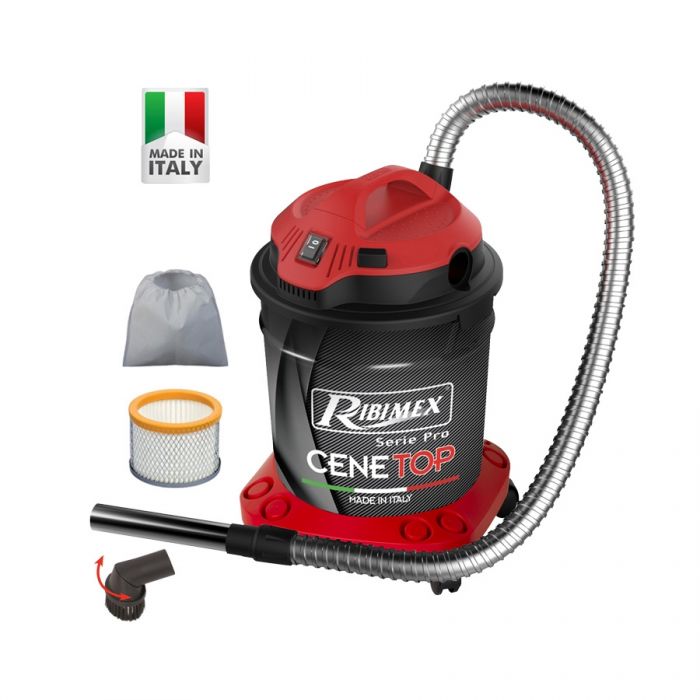 Bidone Aspiracenere Ribitech Cenetop 1200W elettrico in offerta a € 69.9