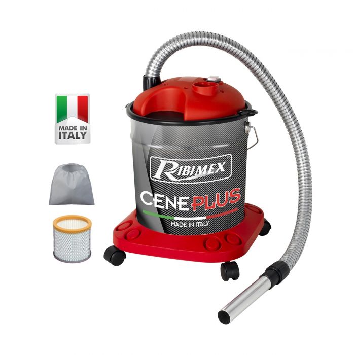 Aspiracenere Ribitech Ceneplus 950W con soffiatore in offerta a € 41.9