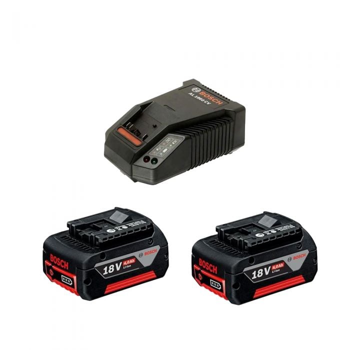 Batteria Bosch 18V 2,5Ah Con Caricatore - Power For All, Compatibile Con Attrezzi Verdi Bosch - Foto 4