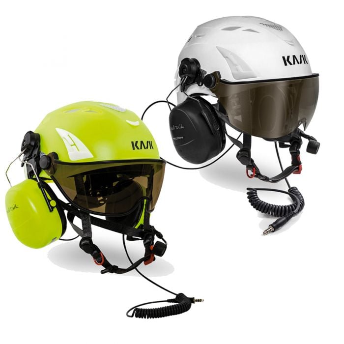 Casco antinfortunistico Kask Helitalk in offerta a € 1195