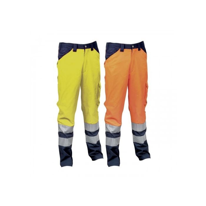 Pantaloni da lavoro ad alta visibilità Cofra Encke in offerta a € 24.2