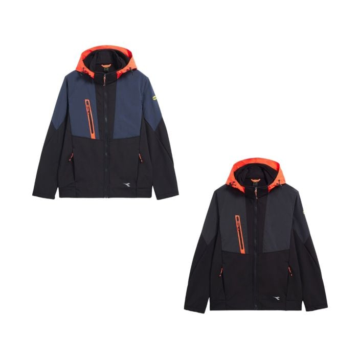Giacca softshell da lavoro Diadora Utility Softshell Hybrid a soli