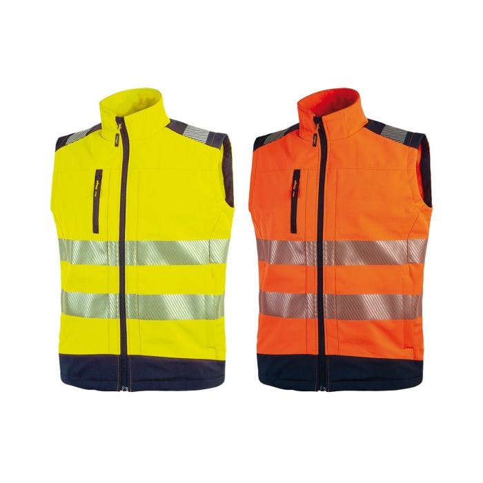 Gilet Abbigliamento Uomo Power Gilet Da Lavoro Alta Visibilità U - Main Image