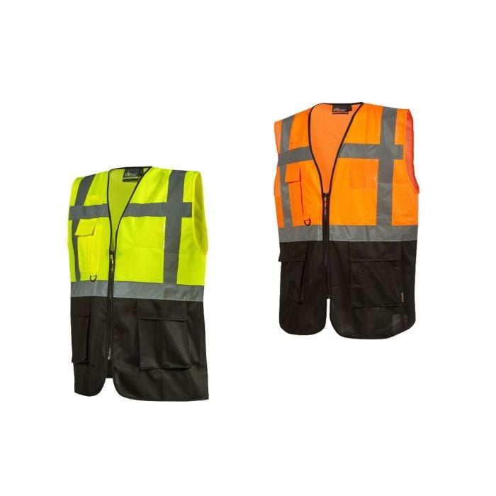 Gilet alta visibilità U-Power Diadem multitasche