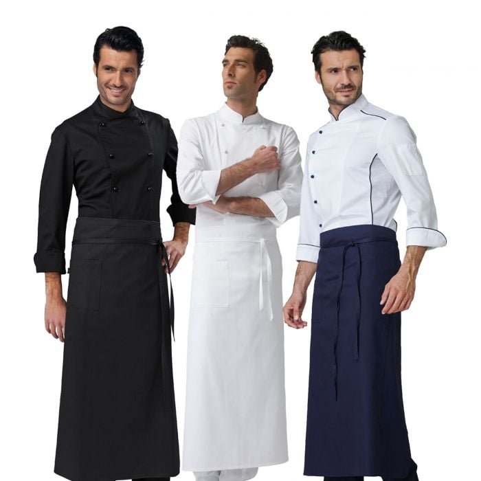 Grembiule cuoco Siggi Trento in cotone