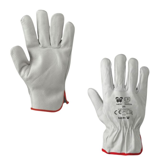 Guantes De Juego Oficiales AC Milan - Para Adultos Unisex, Tela Térmica, Logotipo Rossonero