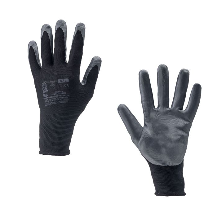 GUANTI DA LAVORO SPALMATI IN NYLON NITRILE COTONE 60 - Foto 11