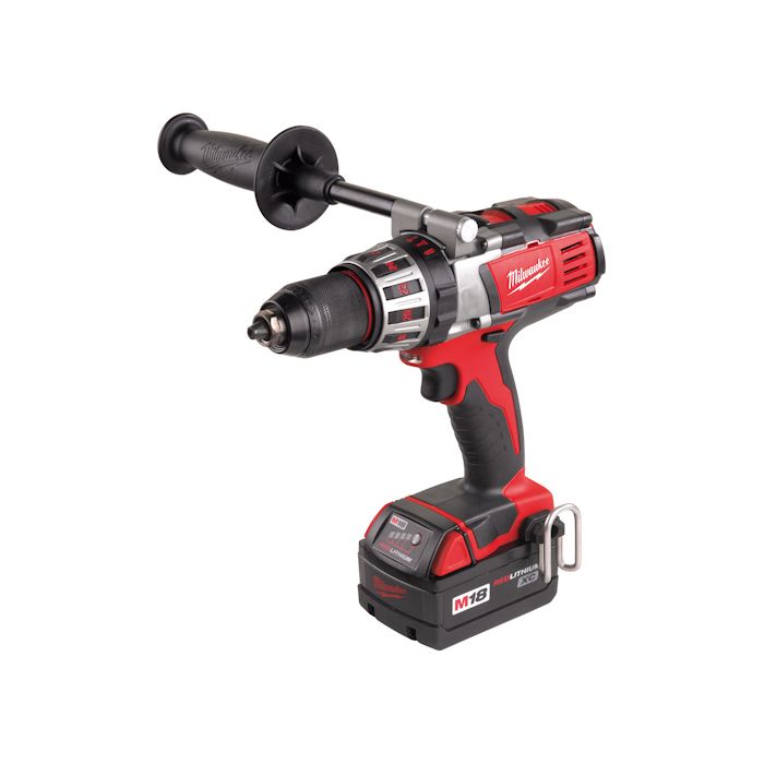 Trapano Rosso Della Batteria Fotografia Stock - Immagine Di Mano - Foto 5