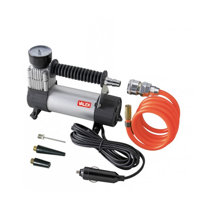 Compressore Portatile 12V 150 Psi - Max 72 L/min - Completo Di Borsa E Accessori Per Gonfiaggio