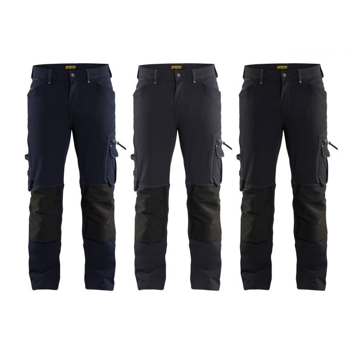 Pantaloni da lavoro Blaklader 1989 Artigiano Stretch 4 vie X1900 in offerta  a € 134.9