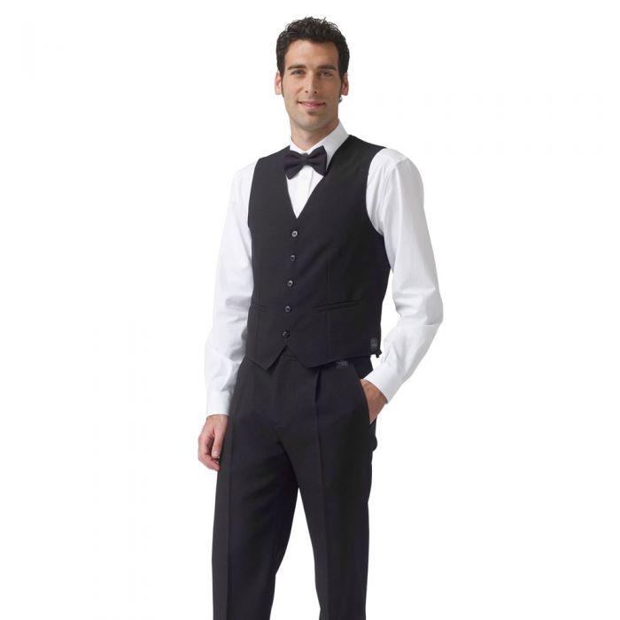 Pantaloni uomo per sala Siggi Edoardo nero art. 28PA0206 in offerta a € 24.5