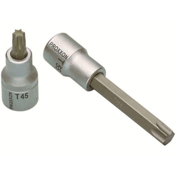 Punta Torx T65 Per Chiavi A Bussola - Attacco 1/2 Pollici In Acciaio S2, Lunghezza 20.3 Cm - Foto 3