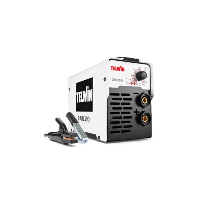 Saldatrice T-ARC 160 Inverter - Kit Con Maschera, Pinze, Per Elettrodi Fino 4mm - Foto 5