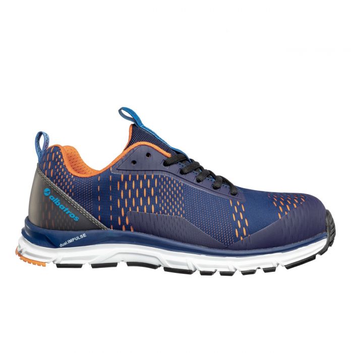 Scarpe da lavoro Albatros AER55 Impulse Blu Orange Low S1P ESD HRO SRA in  offerta a € 87.9