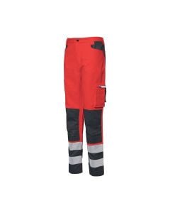 Pantalone alta visibilità multinorma foderato
