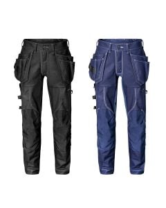 Pantaloni Da Lavoro Delta Uomo - Cotone/Poliestere Con Tasche Multifunzione - Foto 3