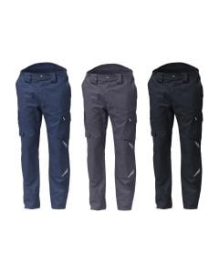 Pantaloni Uomo Siggi Amsterdam Light | Grigio | Cotone Elastan | Vita Media | Tasca Portamartello - Foto 5