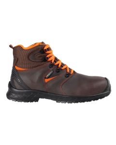 Scarpe Antinfortunistiche Donna Trendy Brown - Zoccoli Sicuri Con Puntale Composito 200J, Comodi E Traspiranti