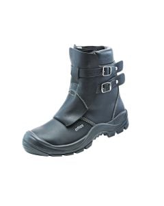 Stivali Di Sicurezza S3 RuNNex AquaStar | Impermeabili Con Puntale Acciaio | Taglia 47, Nero | Antiscivolo E Certificati BGR 191
