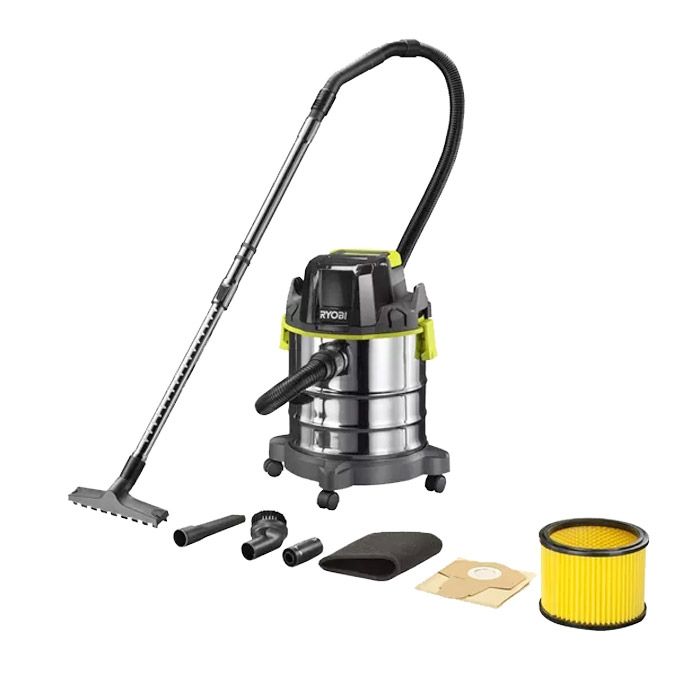 Bidone aspiraliquidi e solidi Ryobi R18WDV-0