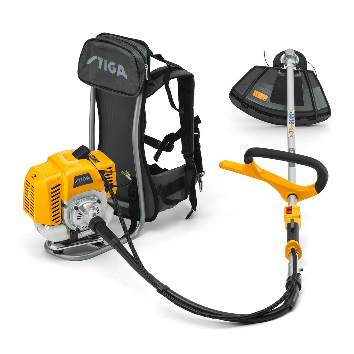 Decespugliatore A Scopio AMC 55cc 2 Tempi Professionale - Multifunzione Con Testina E Disco Tagliasiepi