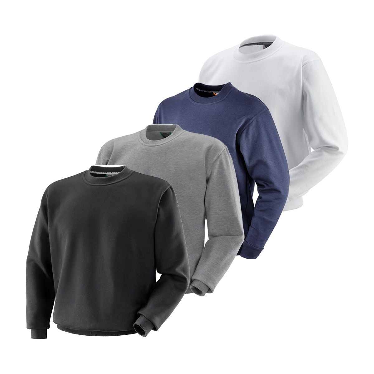 Felpa Armani Exchange Maglione Girocollo Con Bande E Logo Da Uomo Rif. XM000481 AF10818 - Foto 3