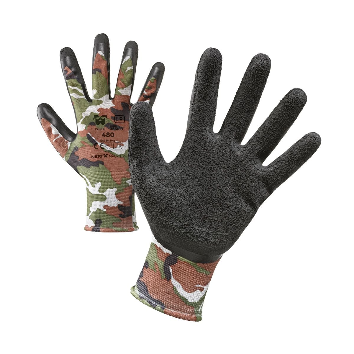 Guanti In Lattice Neri Senza Polvere - Foto 2