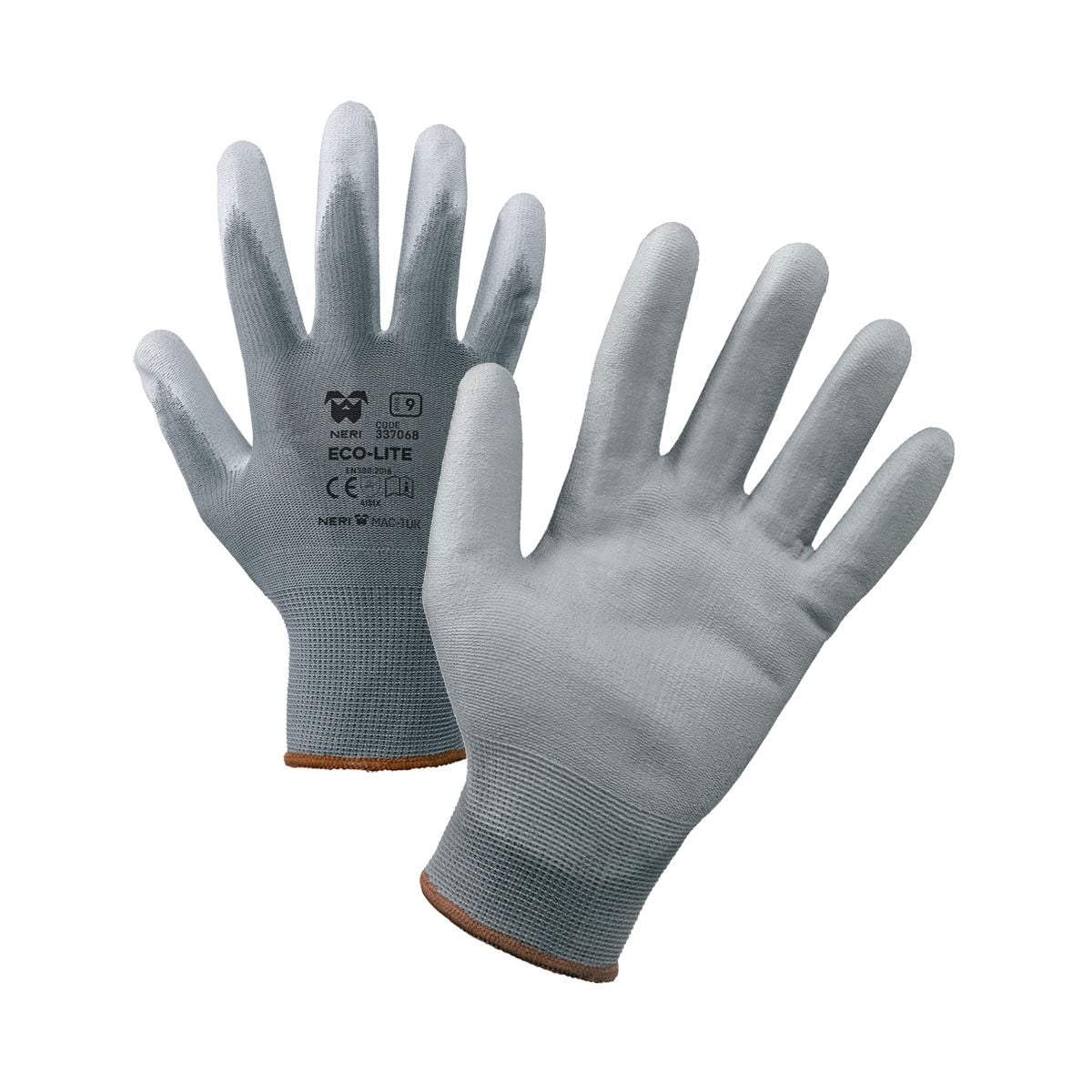 Guanti Vigor Jap Nb-37 in Nitrile Grigio Aerato Ce2 Mis. 8 L Conf. 12 Paia