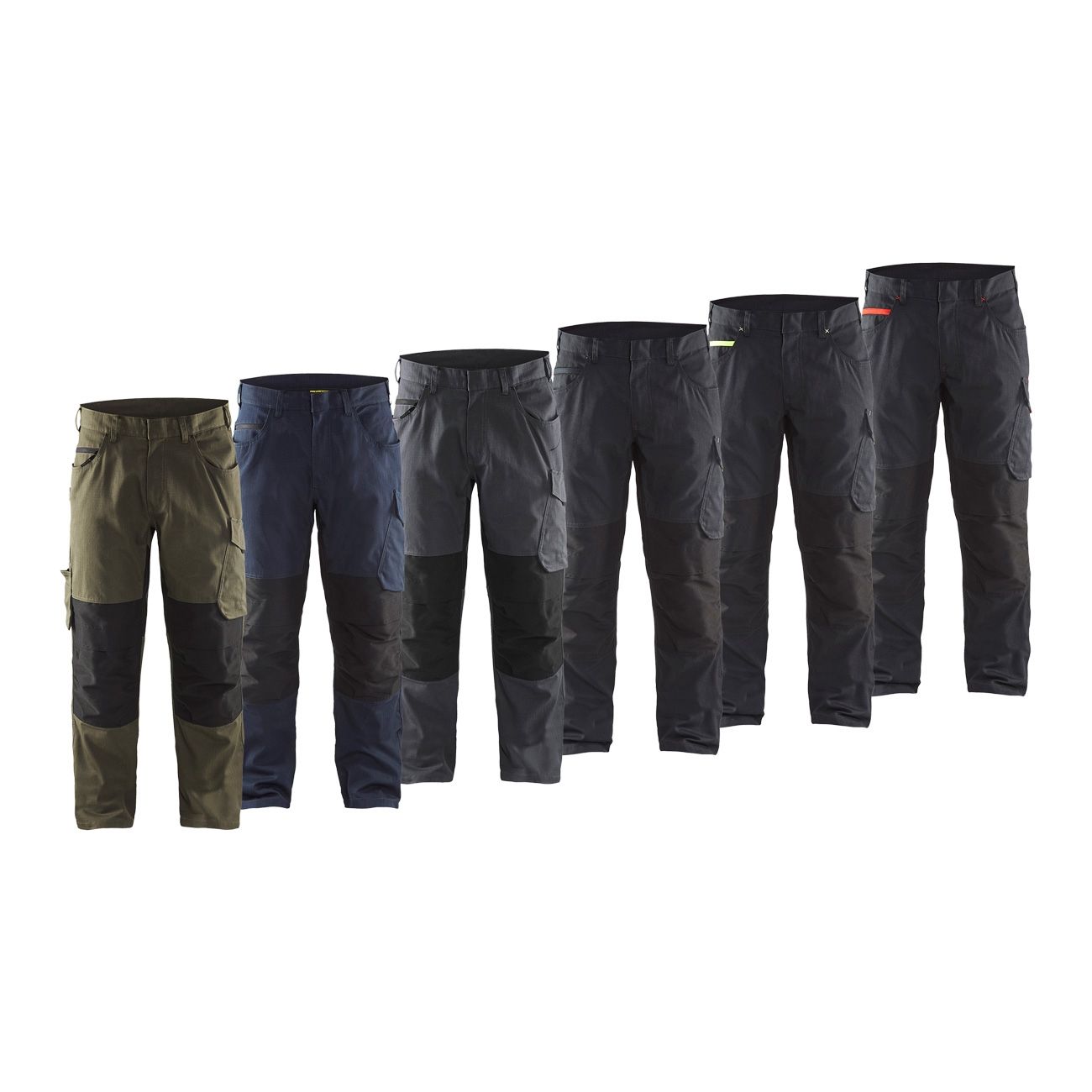 Pantaloni da lavoro Blaklader 1495 Service Stretch ripstop in offerta a €  73.9