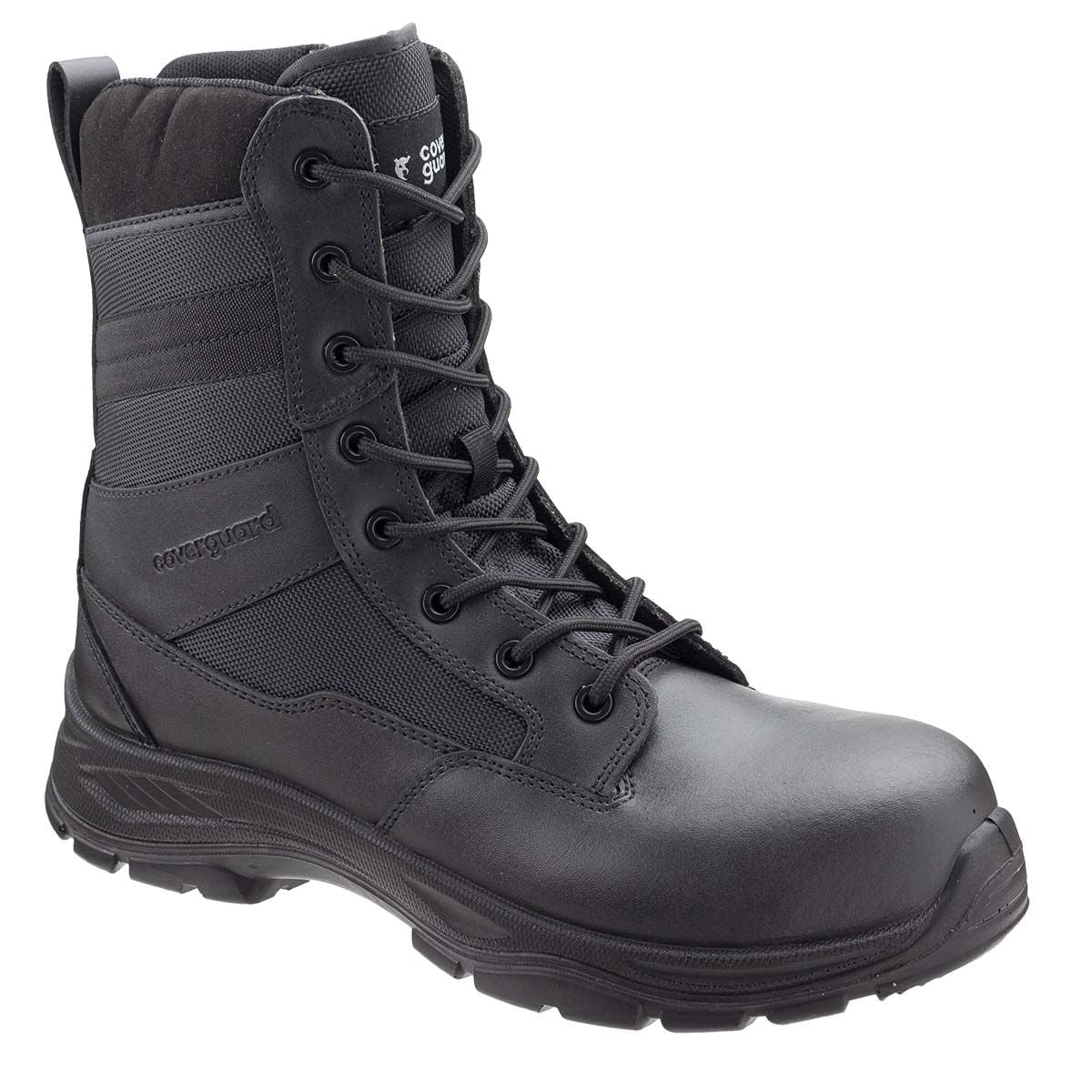 Scarpe Antinfortunistiche Alte Coverguard ALUNI S3 – Nero/giallo – Tomaia In Tessuto Idrorepellente, Suola Antiscivolo, Punta Composita