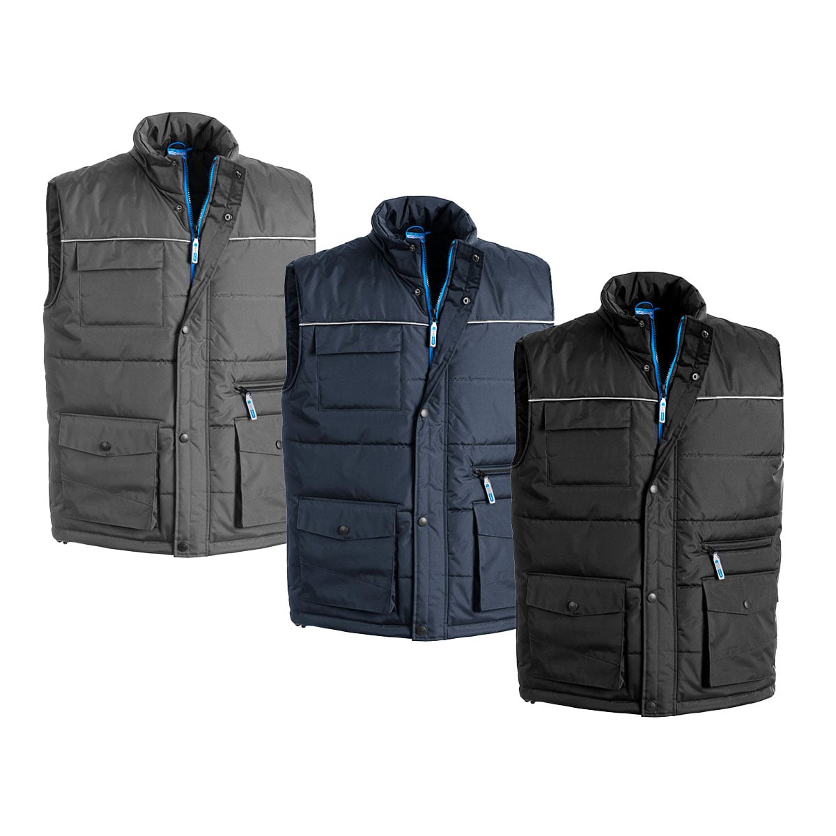Gilet Imbottito Gilet Invernale Uomo Da Lavoro Gilet Multitasche