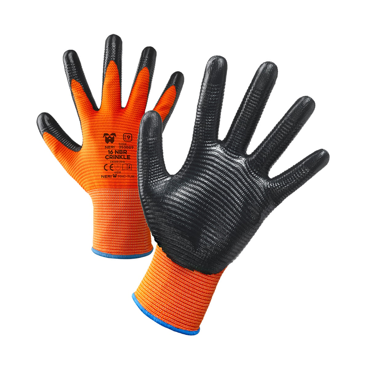 Guanti Baseball Franklin CFX Pro Batter - Giovanili Arancioni Taglia L, Nuovi