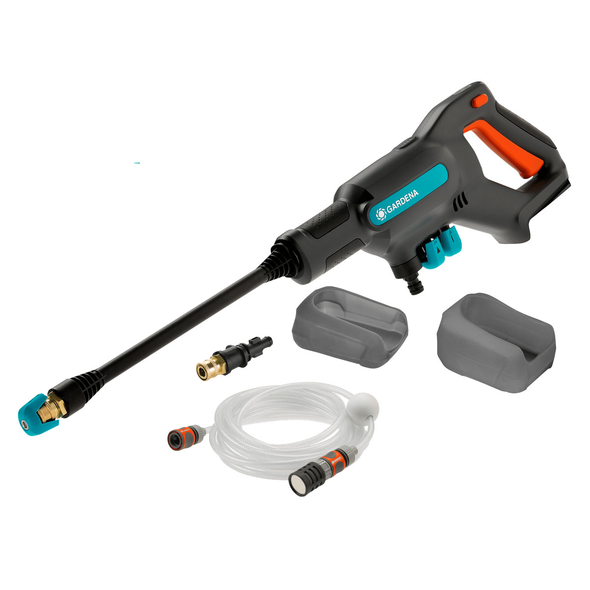 Idropulitrice A Batteria Portatile Idropulitrice A Doppia Batteria 21V Alta Pressione Portatile Lavaggio Auto Kit Lavaggio Auto E Giardino - 11