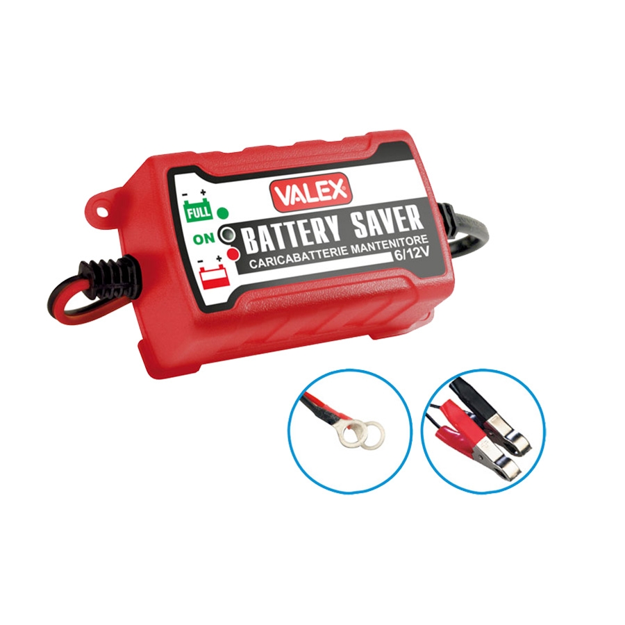 Mantenitore Di Batteria SM3-WP-5 12V 1-4.5A - Carica Batteria Auto, Moto, Rasaerba Con Spina UE 220-240V
