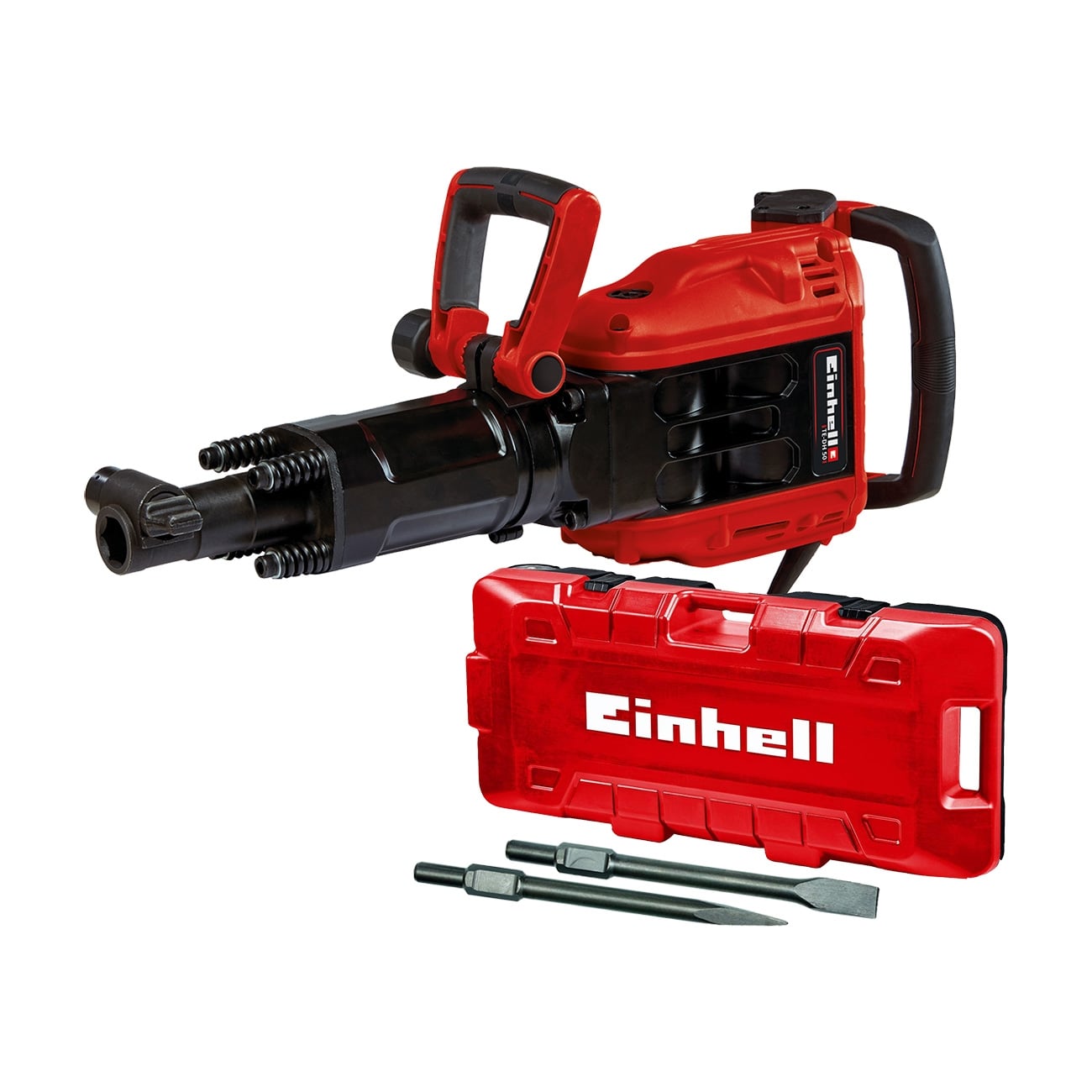 Einhell Einhell Martello Demolitore TE-DH 5 (5 J, Mandrino Portautensile Con Attacco SDS Plus, Impugnatura Antivibrante, Impugnatura Supplementare Flessibile, E-Box Inclusa) 2206140000018 4006825657555 - 3