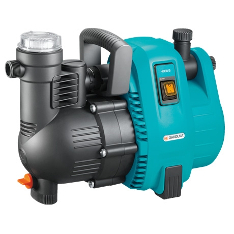 Pompa Acqua Benzina 43cc Chennnls Pompa Per Acqua A Benzina, Motore 43CC Da Giardino, 1,25 KW, Altezza Di Mandata 30 M, Attacco 25 Mm (1"), Pompa Da Giardino Con Motore A 2 - 2