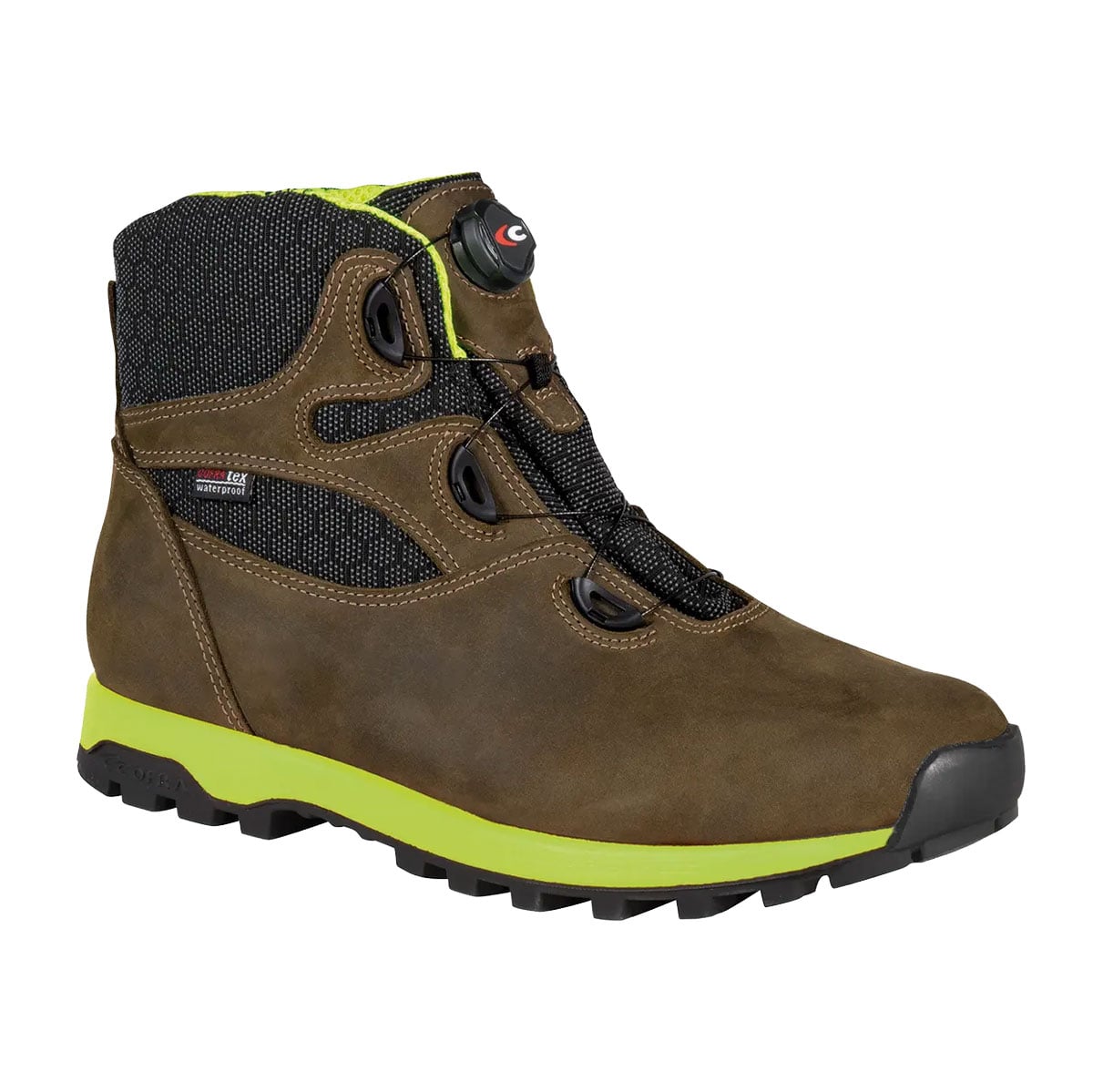 Scarponcini da trekking Cofra Dome Lime chiusura Boa