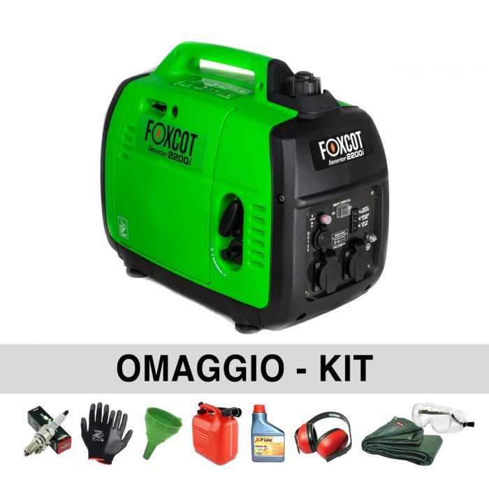 Generatore Di Corrente Inverter 2 2 Kw Foxcot Gt 2200i Silenziato In Offerta A 499 9
