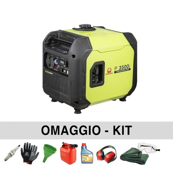 Generatore Di Corrente Inverter 3 3 Kw Pramac P3500i Silenziato In Offerta A 1099